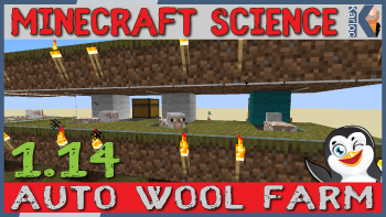 Minecraft wool / sheep farm